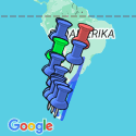 Google Map: Chile • Argentinien: Von der Wüste bis zum Inlandeis