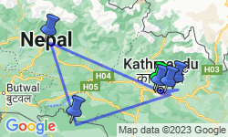 Google Map: Nepal: Das ehemalige Königreich zum Kennenlernen