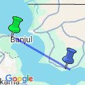 Google Map: Gambia: Mandinka, Mangroven und Meer