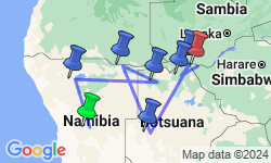 Google Map: Wow! Der unentdeckte Norden Namibias
