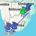 Google Map: Südafrika total