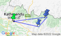 Google Map: Zum Mount Everest Base Camp und Kala Patthar