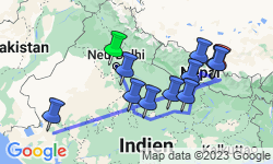 Google Map: Vom Land der Maharadschas in die Bergwelt des Himalaja