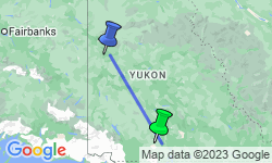 Google Map: Yukon & Alaska: im Land der Gletscher & Grizzlys
