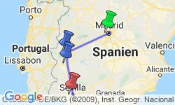 Google Map: Die Extremadura – im ursprünglichen Herzen Spaniens