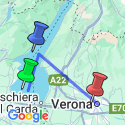 Google Map: Wanderwoche mit Traumblick – der Gardasee