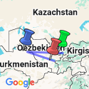 Google Map: Klassiek Oezbekistan