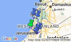 Google Map: Israel: Ein Land - Zwei Völker