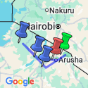 Google Map: Tanzanian Highlights