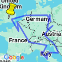 Google Map: European Contrasts