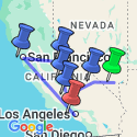 Google Map: Best of California