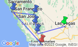 Google Map: Best of California