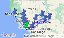 Google Map: Ultimate Western USA