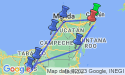 Google Map: Groepsreis Mexico; Een hartverwarmende ervaring