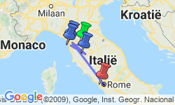 Google Map: Ontdek Toscane, Umbrië & Rome (o.b.v. eigen vervoer)
