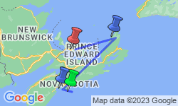 Google Map: The Maritimes: Nova Scotia