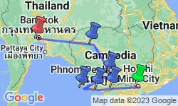 Google Map: Southeast Asia Trifecta: Cambodia, Vietnam & Bangkok Vibes