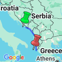 Google Map: Southern Europe: Montenegro, Corfu & Medieval Fortresses