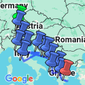 Google Map: Total Europe: Austria, the Mediterranean & Ancient Athens
