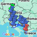 Google Map: Essential Europe: Italy, Croatia & Mediterranean Magic