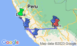 Google Map: The Total Peru Package: Cities, Deserts & Inca Ruins