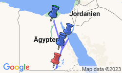 Google Map: Ägypten: Durch das Land Kemet