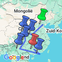Google Map: Groepsrondreis China