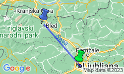 Google Map: Groepsrondreis Slovenië