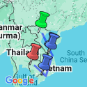 Google Map: Vietnam & Angkor - Premium Adventure