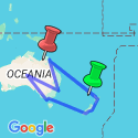 Google Map: Journeys: Iconic Australia and New Zealand