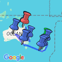Google Map: Journeys: Iconic Australia and New Zealand