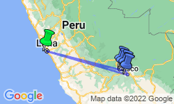 Google Map: Into the Incan Empire