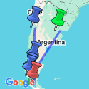 Google Map: Patagonia, Peaks & Glaciers