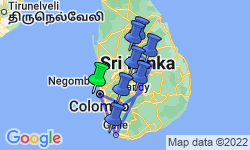 Google Map: Classic Sri Lanka