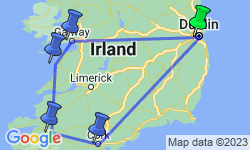 Google Map: Irland: Éire