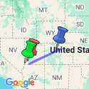 Google Map: Hiking and Camping in Utah