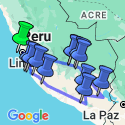 Google Map: Peru Highlights