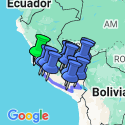 Google Map: Grand Tour Zuidelijk Peru