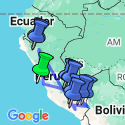 Google Map: Grand Tour Peru Noord en Zuid