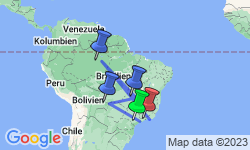 Google Map: Brasilien & Argentinien: Pantanal