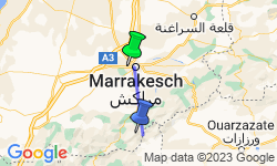 Google Map: Marokko | Hoher Atlas: Jebel Toubkal (4167 m)