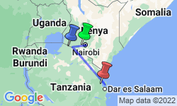 Google Map: East Africa's Masai Mara & Zanzibar