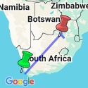Google Map: South Africa's History & Heritage