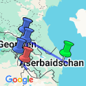 Google Map: Aserbaidschan • Georgien • Armenien: Transkaukasus – Grüße vom Balkon Europas