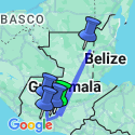 Google Map: Guatemala: Feuerberge und Höhlenabenteuer