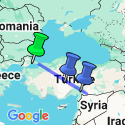 Google Map: Eastern Turkey Encounters