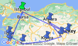 Google Map: Discover Turkey