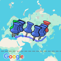 Google Map: Istanbul To Beijing (16 Weeks)
