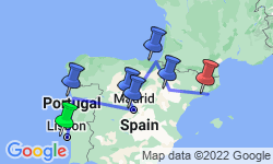 Google Map: Delve Deep: Spain & Portugal