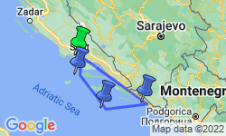 Google Map: Sail & Swim: Croatia